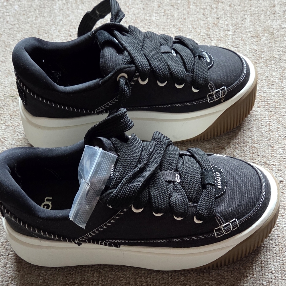 UGG Black and White Sneakers